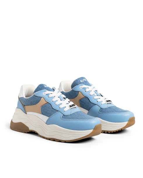 Tenis Azul Mezclilla 7015